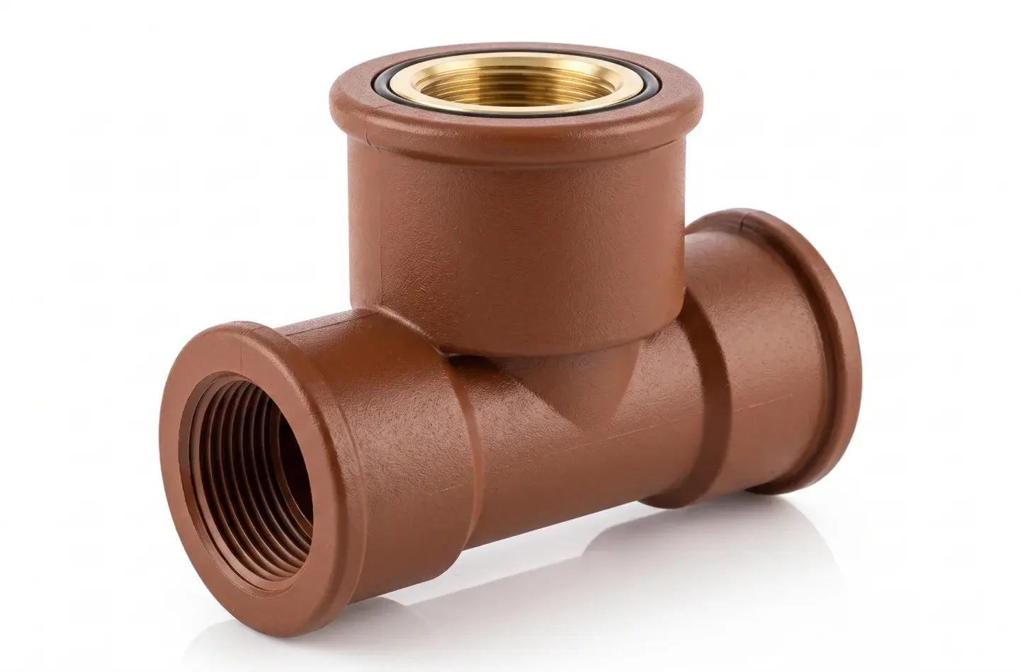 TEE DE 1/2 INSERTO METALICO