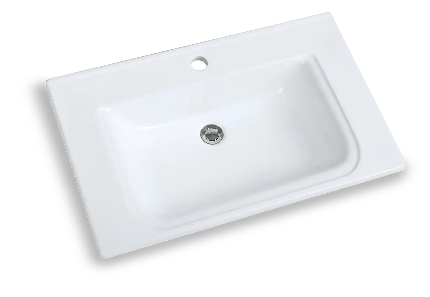 LAVAMANOS BLANCO RECTANGULAR PARA EMPOTRAR