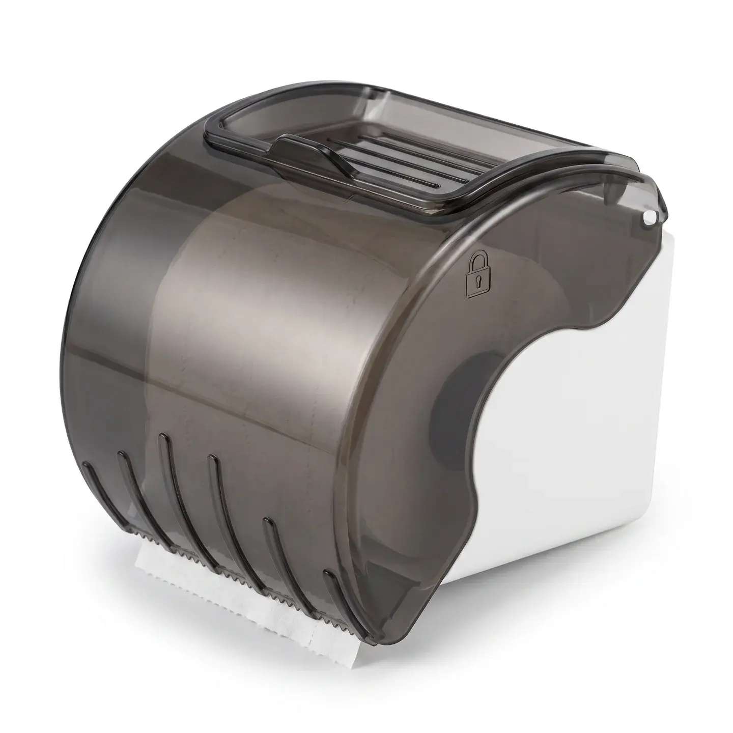 DISPENSADOR DE PAPEL BLANCO