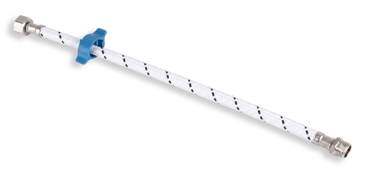 CHICOTILLO FLEXIBLE BLANCO DE 50 CM PET