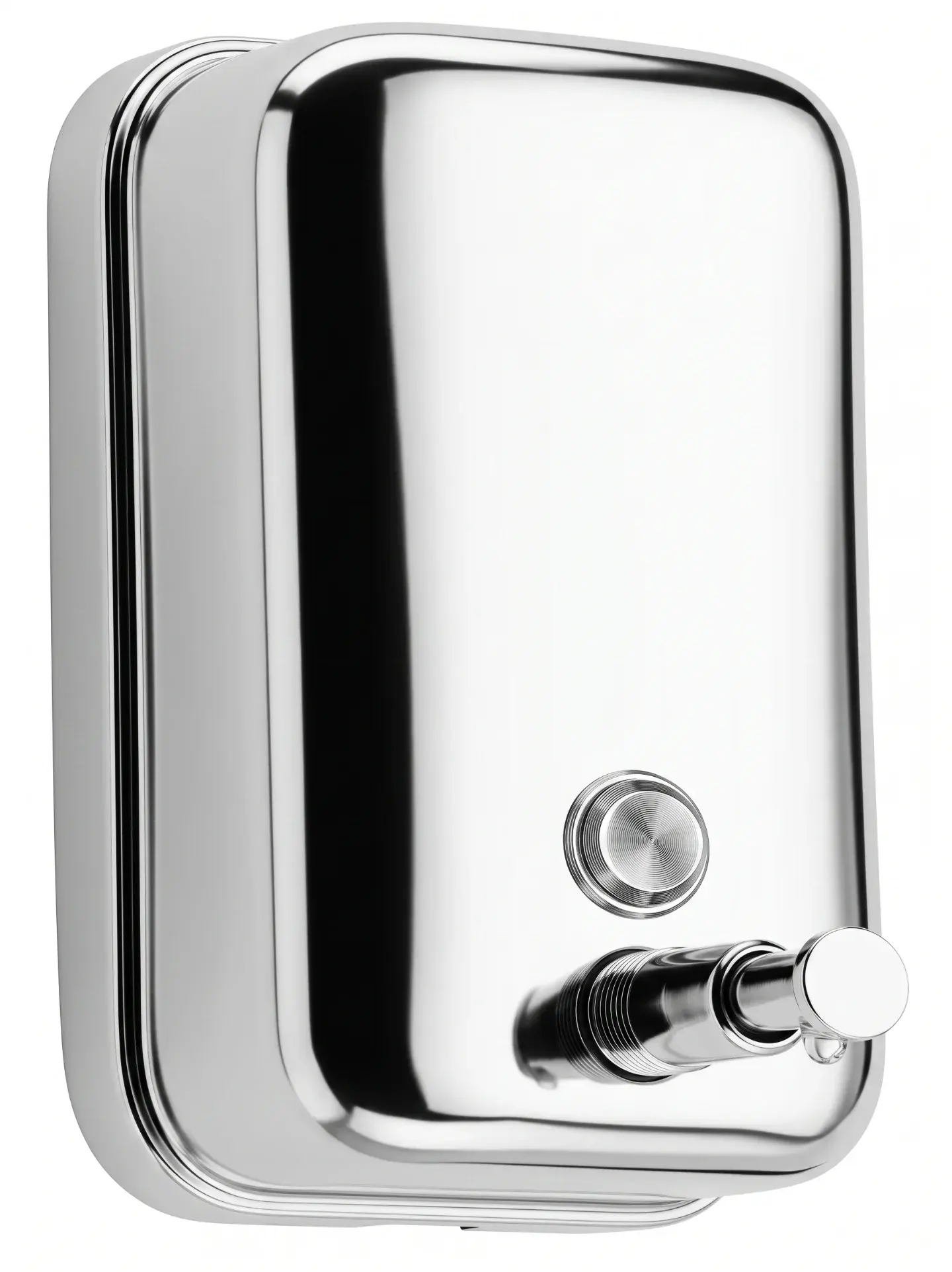 DISPENSADOR DE CHAMPU CROMO METALICO DE 500 ML
