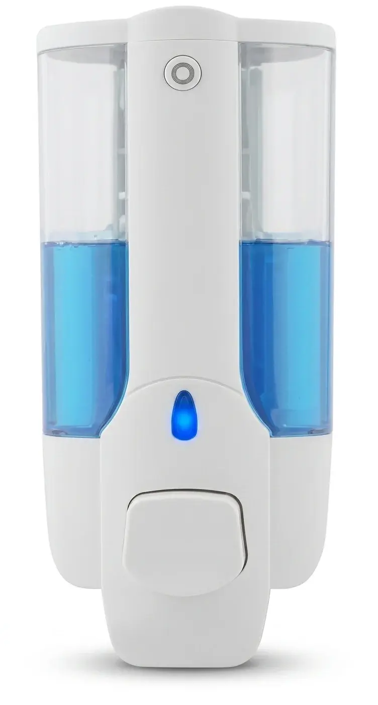 DISPENSADOR DE JABON LIQUIDO COLOR BLANCO