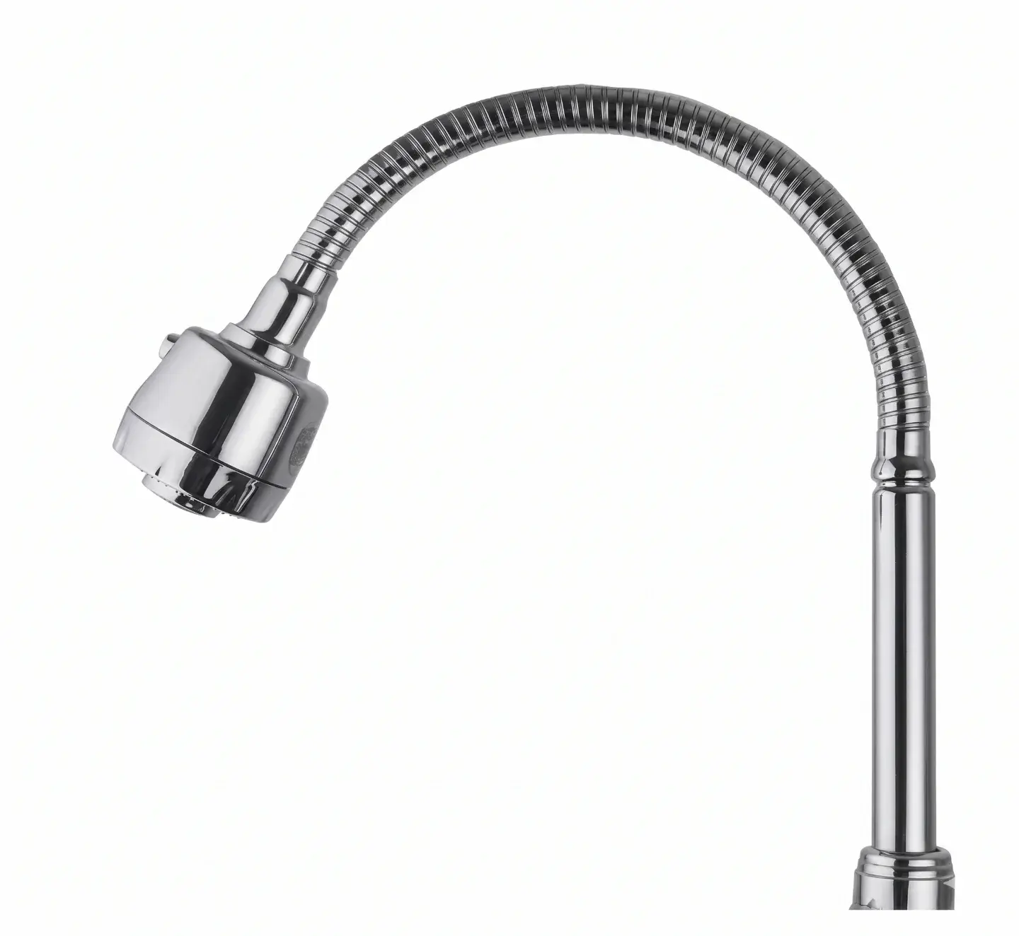 CUELLO FLEXIBLE RIGIDO PARA MEZCLADORA DE LAVAPLATOS O MONOMANDO